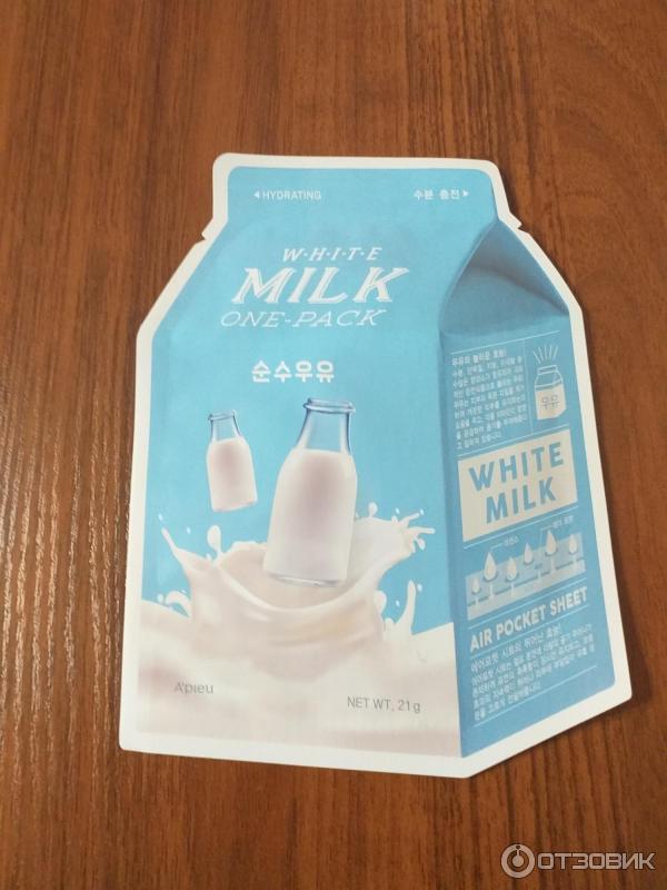 Тканевая маска для лица A'Pieu Milk One-Pack фото