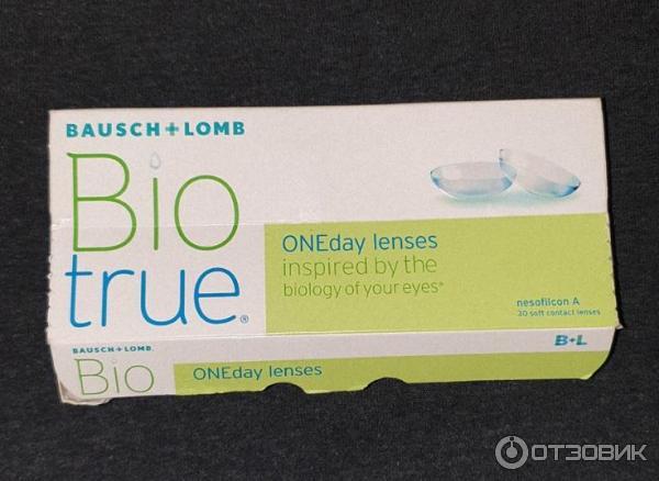 Однодневные контактные линзы Bausch&Lomb Biotrue ONEday фото