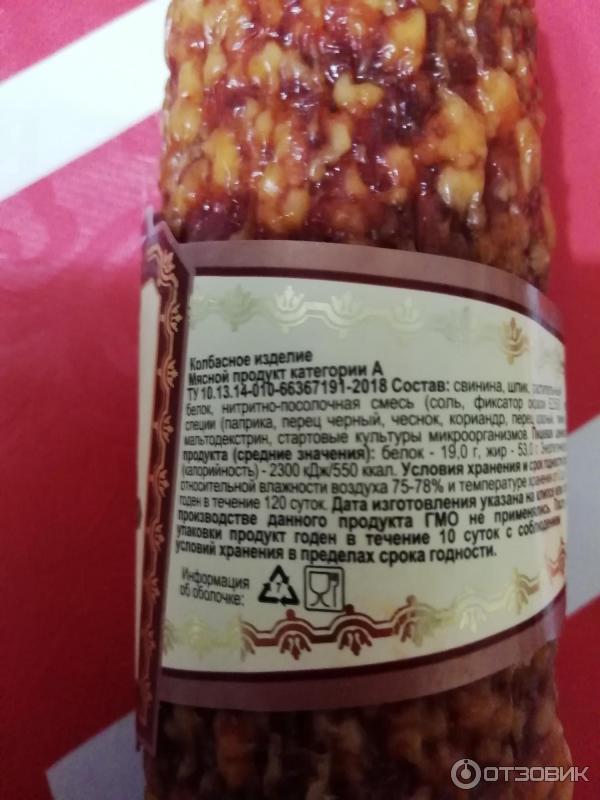 Состав продукта