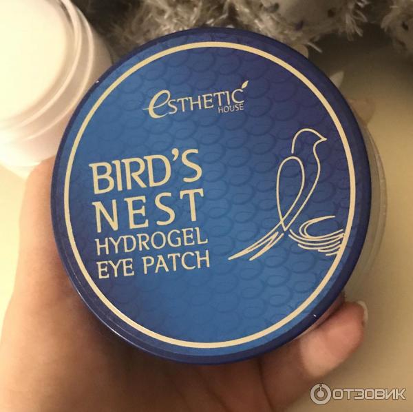 Гидрогелевые патчи Esthetic House Bird's Nest Hydrogel Eye Patch фото