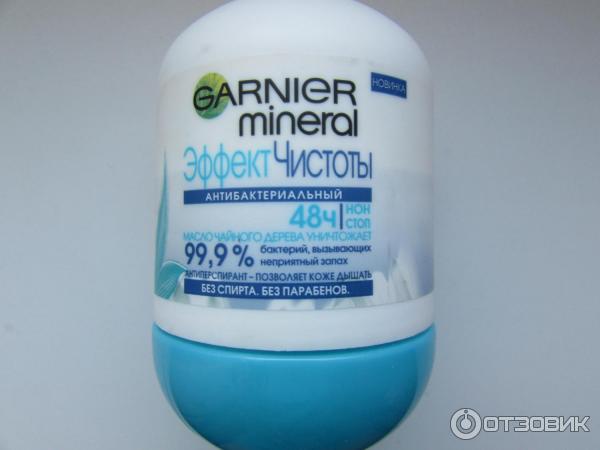 Шариковый дезодорант Garnier Mineral фото