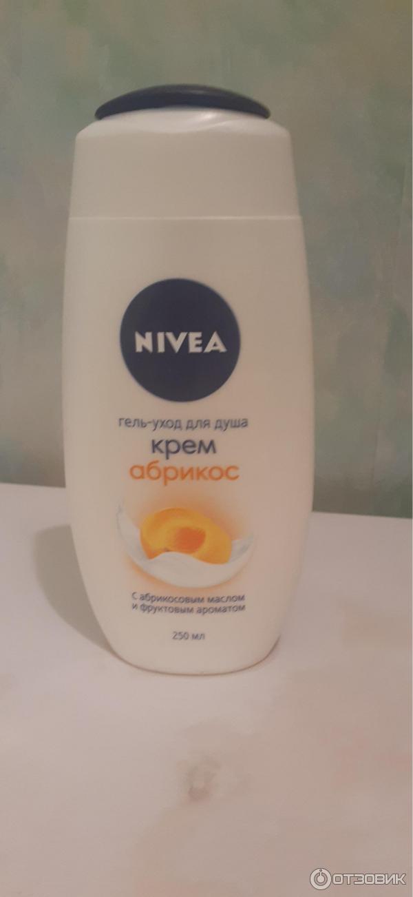 Гель-крем для душа Nivea Крем абрикос фото