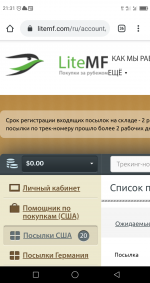 LiteMF.com - сервис покупок за рубежом фото