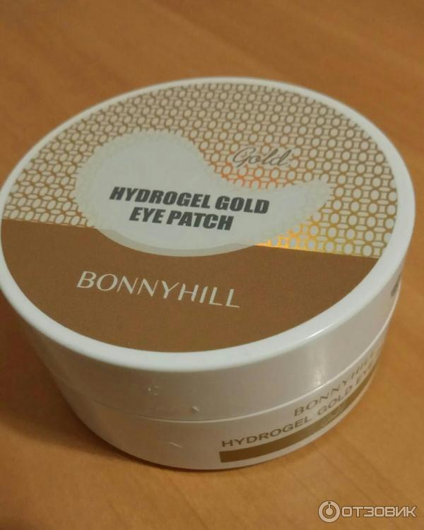 Гидрогелевые патчи для глаз с частицами золота Bonnyhill hydrogel gold eye фото