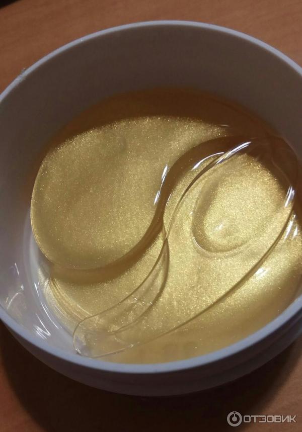 Гидрогелевые патчи для глаз с частицами золота Bonnyhill hydrogel gold eye фото