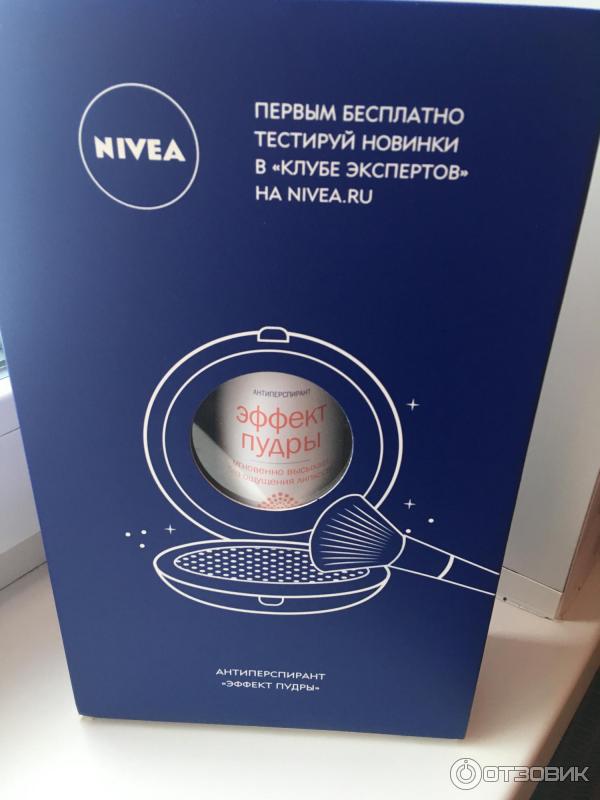 Дезодорант-антиперспирант Nivea Эффект пудры спрей фото