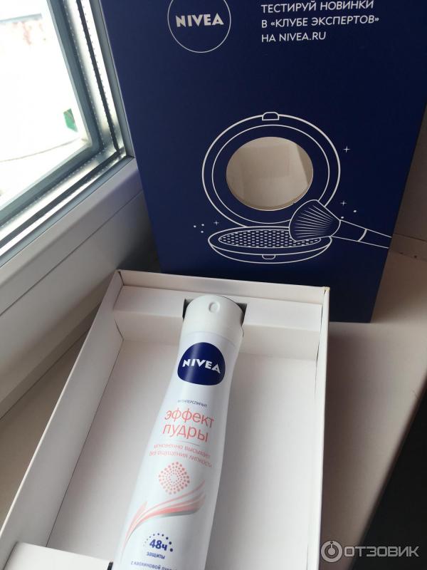 Дезодорант-антиперспирант Nivea Эффект пудры спрей фото