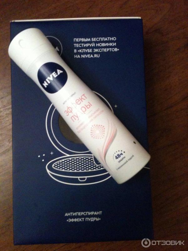 Дезодорант-антиперспирант Nivea Эффект пудры спрей фото