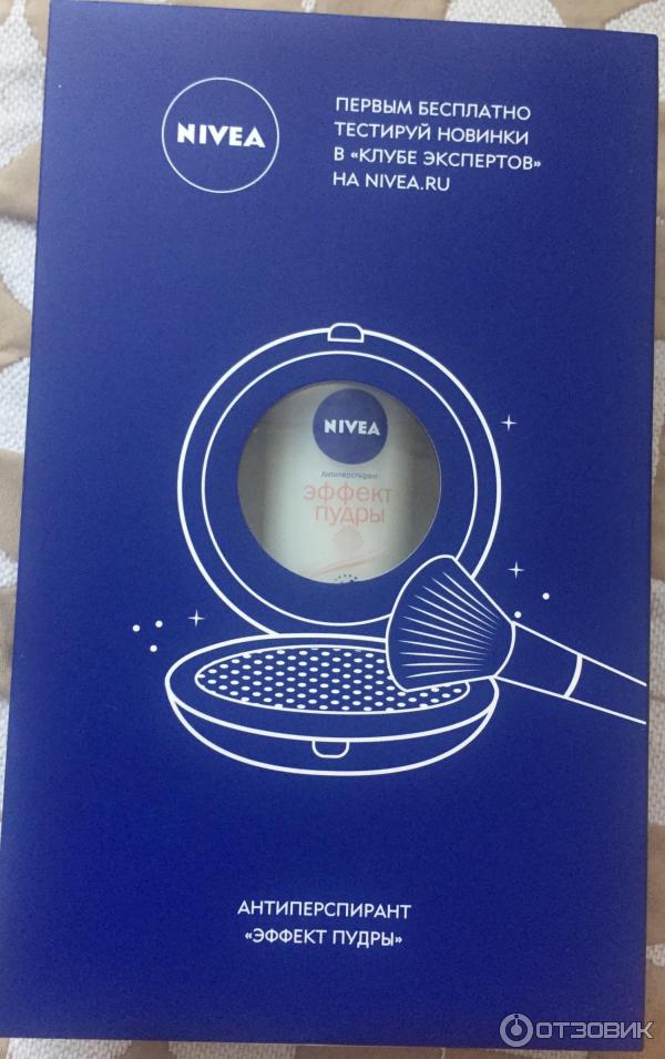 Шариковый дезодорант-антиперспирант Nivea Эффект пудры фото