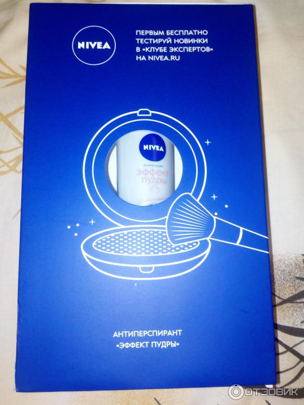 Шариковый дезодорант-антиперспирант Nivea Эффект пудры фото