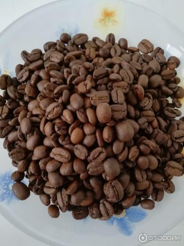 Кофе в зернах Paulig Arabica Dark.