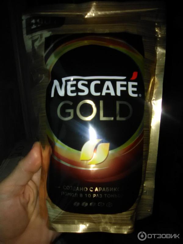 Nescafe Gold в мягкой пачке