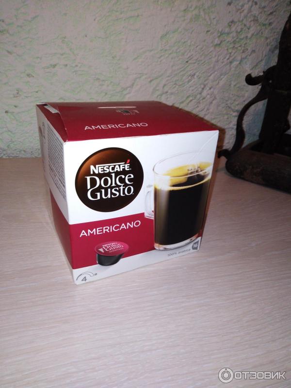 Кофе в капсулах Nescafe Dolce Gusto Americano фото