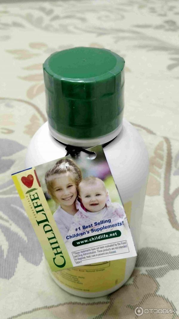 Комплекс с кальцием и магнием Child Life Liquid Calcium with Magnesium фото