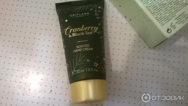 Крем для рук Oriflame Cranberry&BlackTea фото