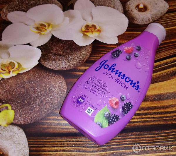 Восстанавливающий гель для душа Johnson's Body Care Vita-Rich фото