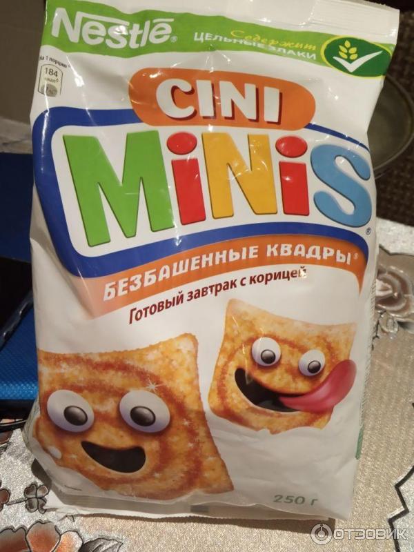 Отзыв о Готовый сухой завтрак Nestle "Cini Minis" | Безбашенные квадры ...