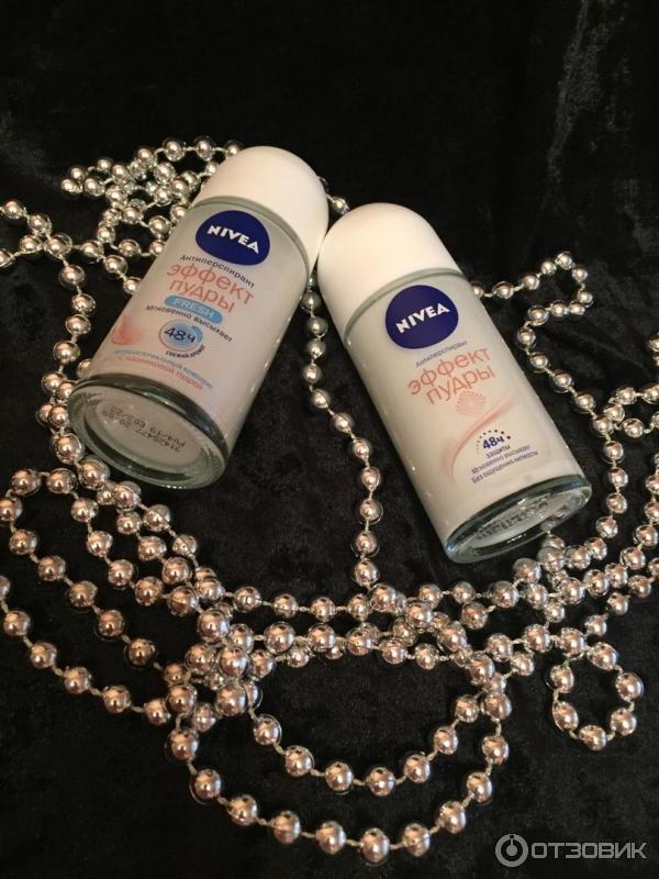 Шариковый дезодорант-антиперспирант Nivea Эффект пудры фото