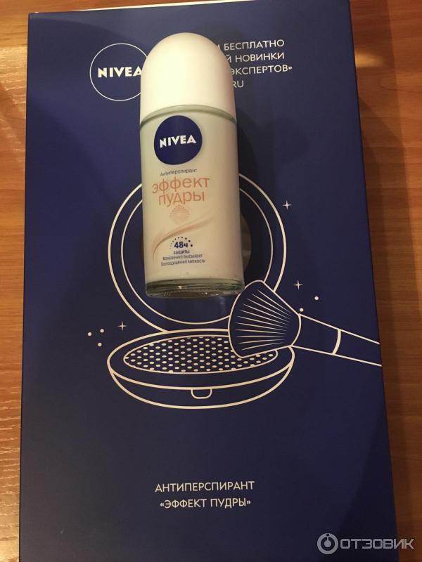 Шариковый дезодорант-антиперспирант Nivea Эффект пудры фото