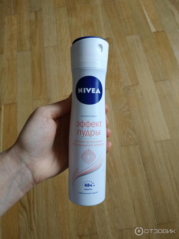 Дезодорант-антиперспирант Nivea Эффект пудры спрей фото