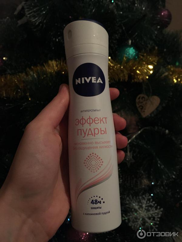 Дезодорант-антиперспирант Nivea Эффект пудры спрей фото