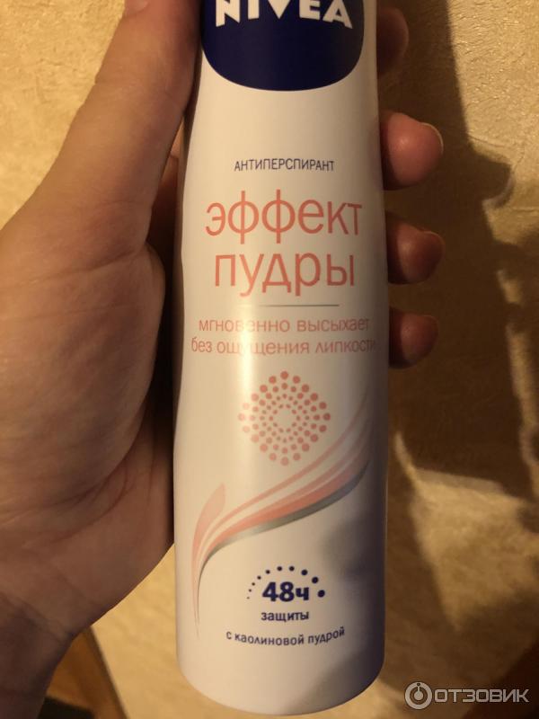 Дезодорант-антиперспирант Nivea Эффект пудры спрей фото