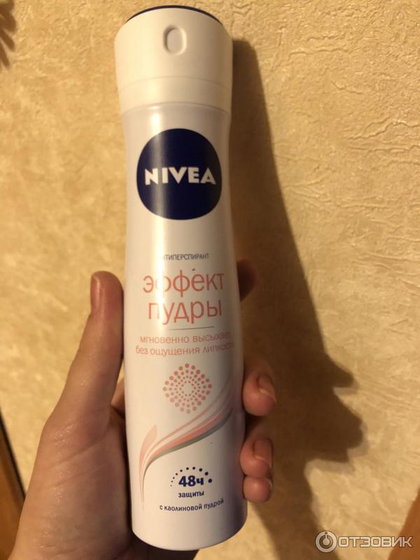 Дезодорант-антиперспирант Nivea Эффект пудры спрей фото