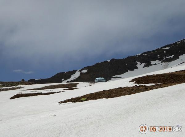 Канатная дорога в пос. Домбай (Россия, Карачаево-Черкессия) фото