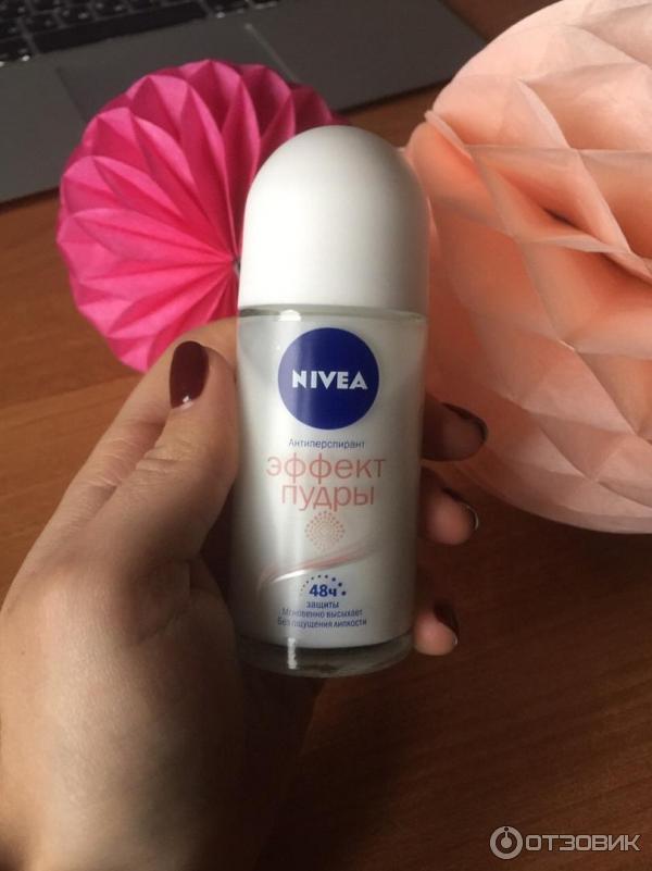 Шариковый дезодорант-антиперспирант Nivea Эффект пудры фото