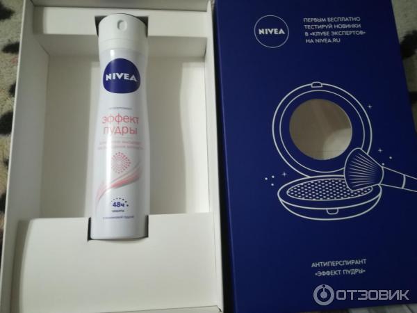 Дезодорант-антиперспирант Nivea Эффект пудры спрей фото