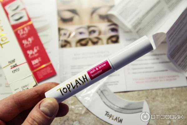 Сыворотка для роста бровей и ресниц TopLash Lash and Brow Booster фото