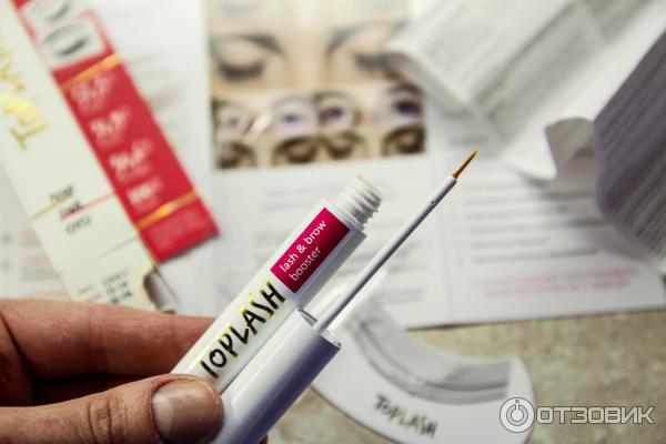 Сыворотка для роста бровей и ресниц TopLash Lash and Brow Booster фото