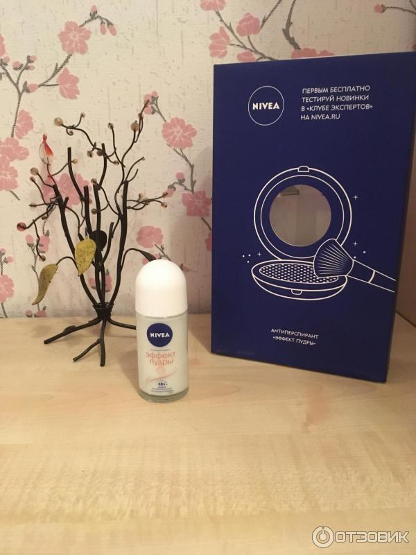 Шариковый дезодорант-антиперспирант Nivea Эффект пудры фото