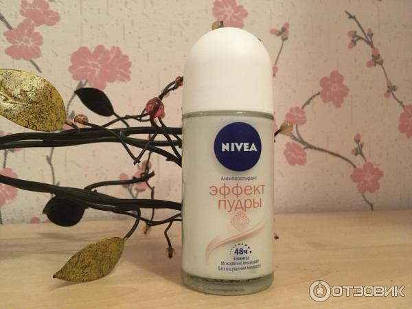 Шариковый дезодорант-антиперспирант Nivea Эффект пудры фото