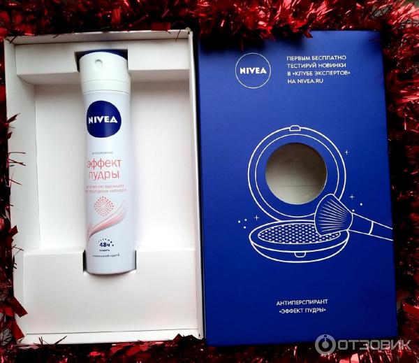 Дезодорант-антиперспирант Nivea Эффект пудры спрей фото