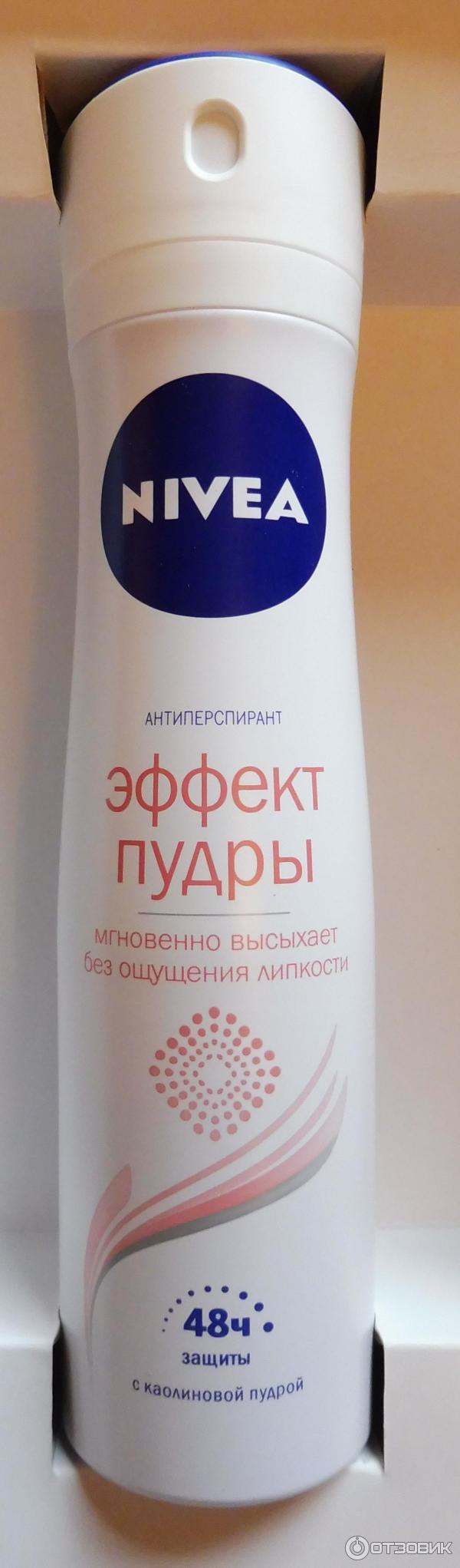 Дезодорант-антиперспирант Nivea Эффект пудры спрей фото