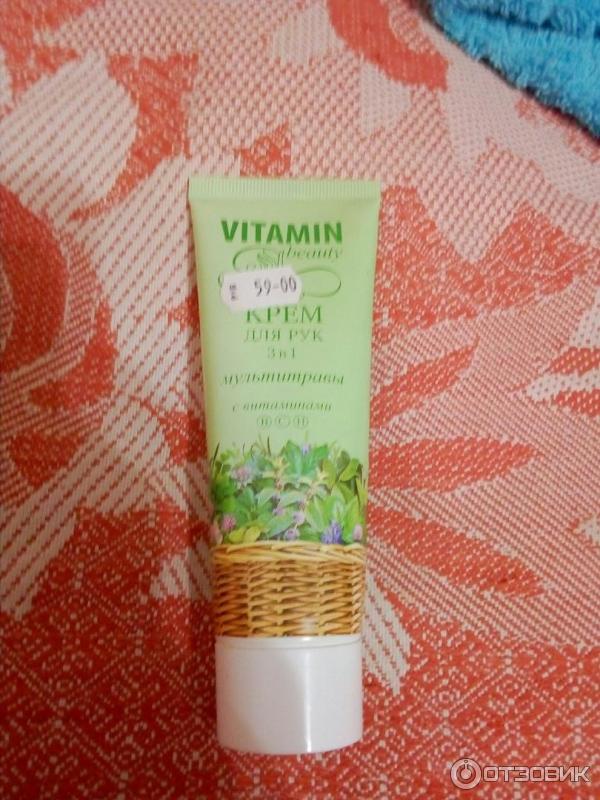 Крем для рук Vitamin beauty фото