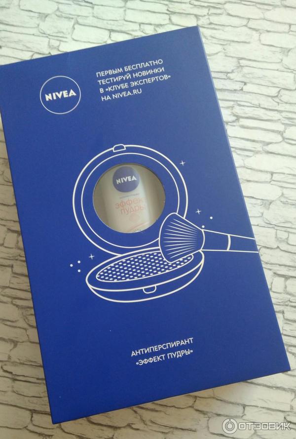 Шариковый дезодорант-антиперспирант Nivea Эффект пудры фото