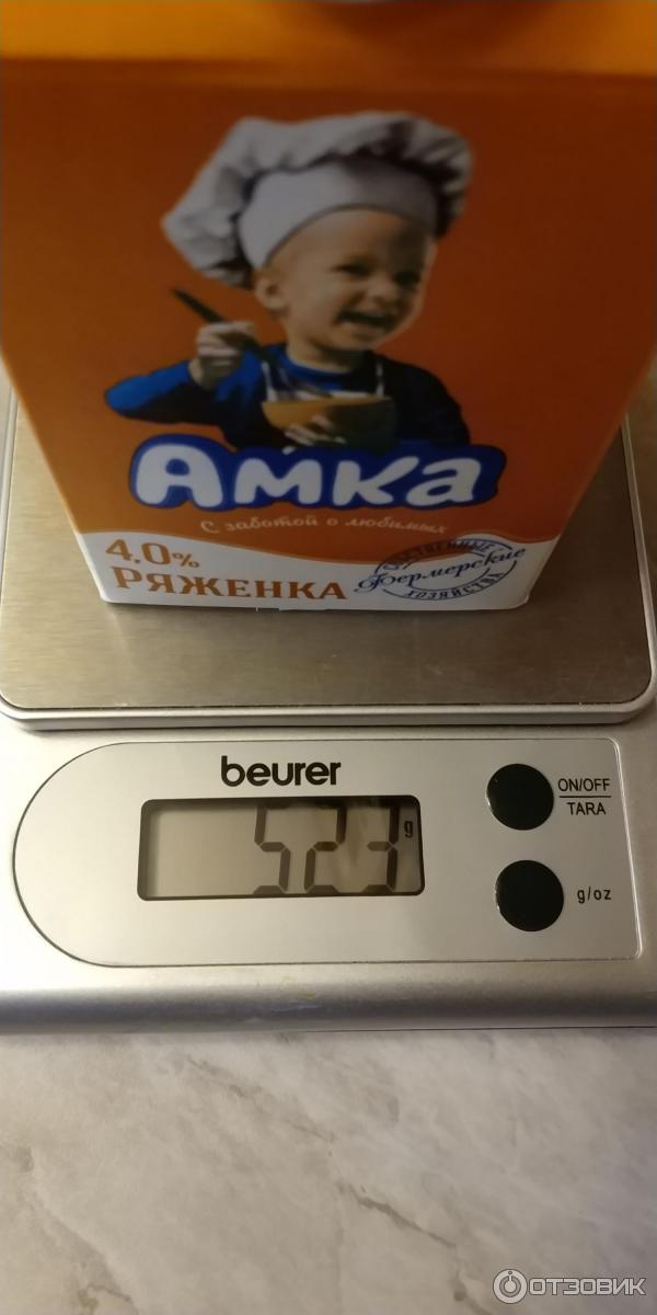 Ряженка Амка 4% фото