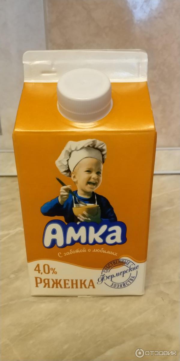 Ряженка Амка 4% фото