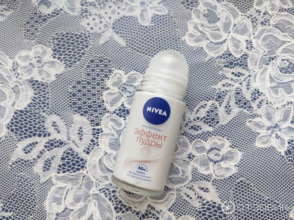 Шариковый дезодорант-антиперспирант Nivea Эффект пудры фото