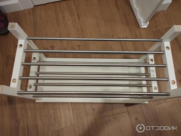 Скамья с полкой для обуви IKEA Чусиг фото