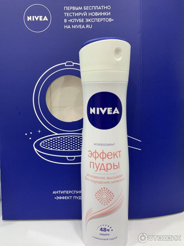 Дезодорант-антиперспирант спрей Nivea Эффект пудры фото