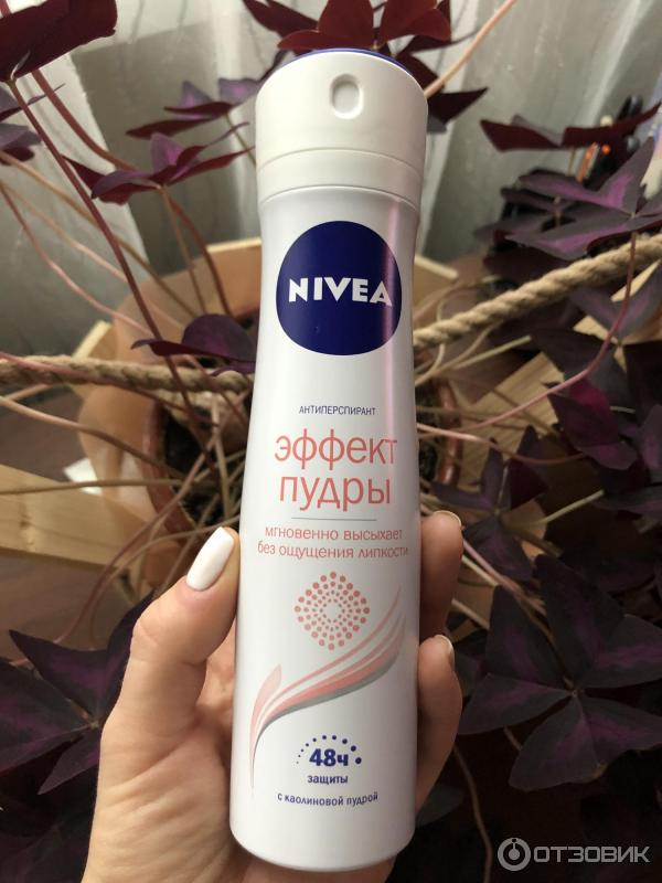 Дезодорант-антиперспирант Nivea Эффект пудры спрей фото