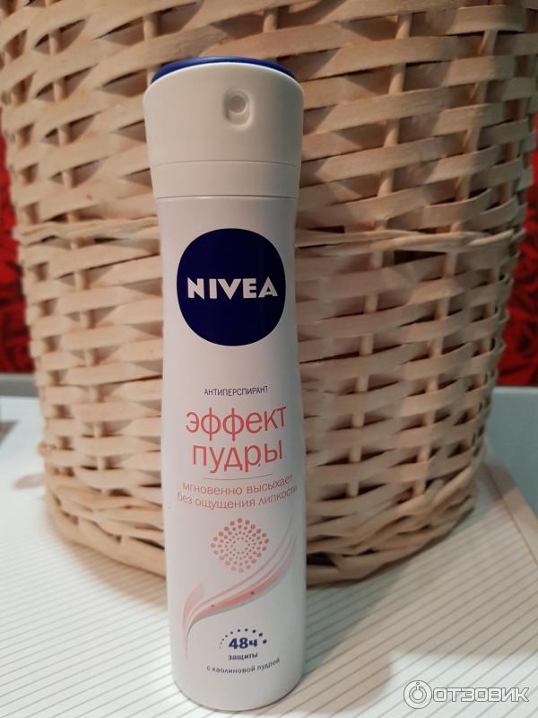 Дезодорант-антиперспирант Nivea Эффект пудры спрей фото