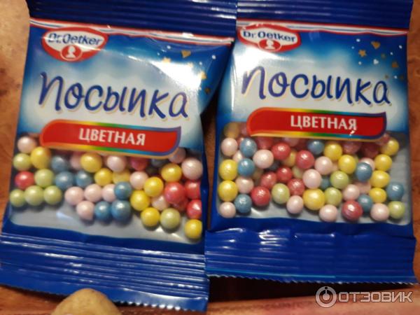 Посыпка кондитерская Dr. Oetker фото