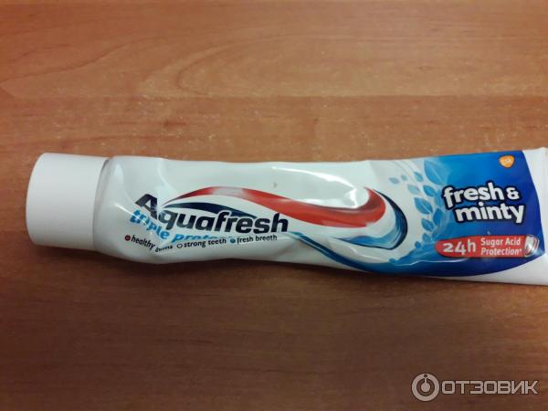 Зубная паста Aquafresh Формула тройной защиты фото