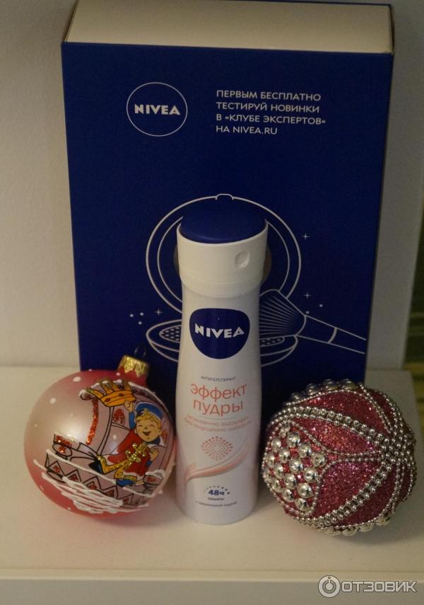 Дезодорант-антиперспирант Nivea Эффект пудры спрей фото