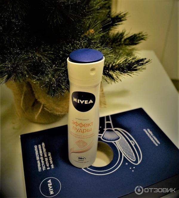 Дезодорант-антиперспирант Nivea Эффект пудры спрей фото