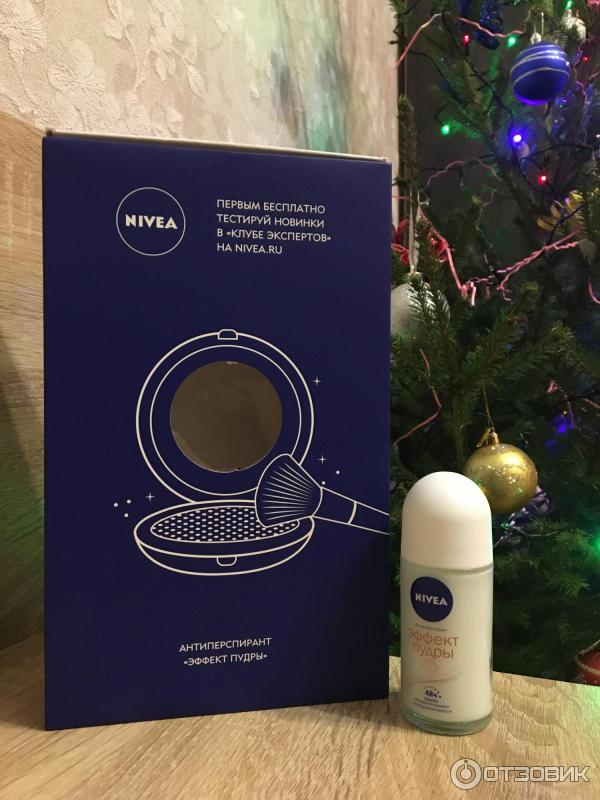 Шариковый дезодорант-антиперспирант Nivea Эффект пудры фото